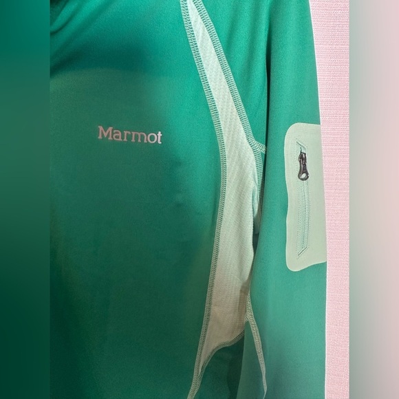 Marmot women’s Green Performance Pullover, size L - Picture 3 of 5